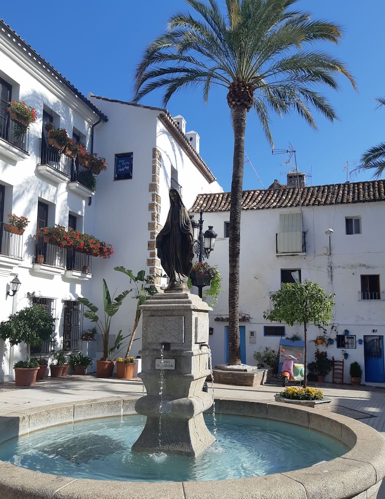 Casco antiguo y centro de Marbella