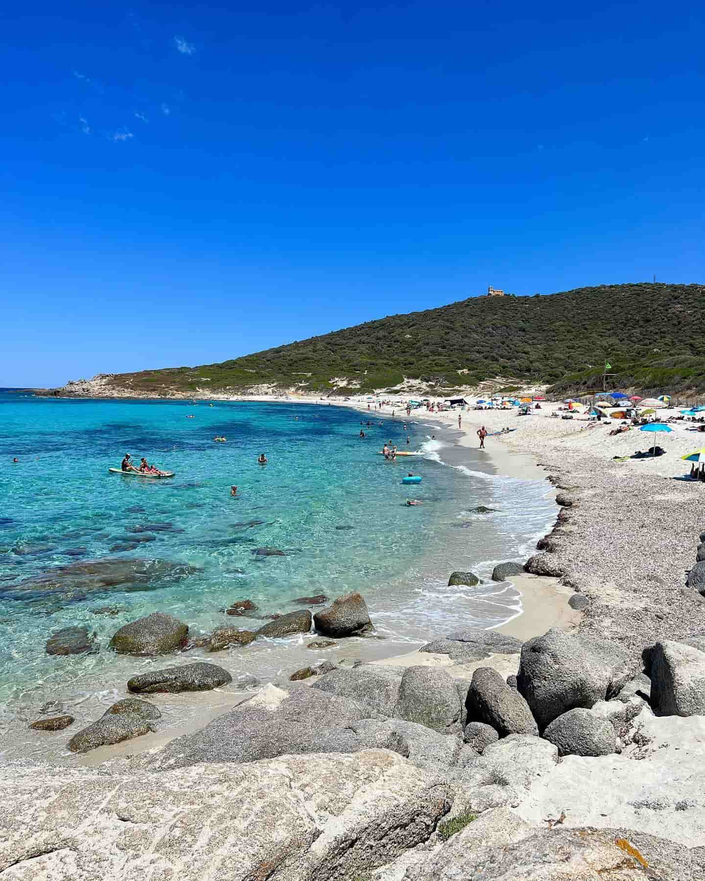 Plage de Bodri, Calvi, Corse, France