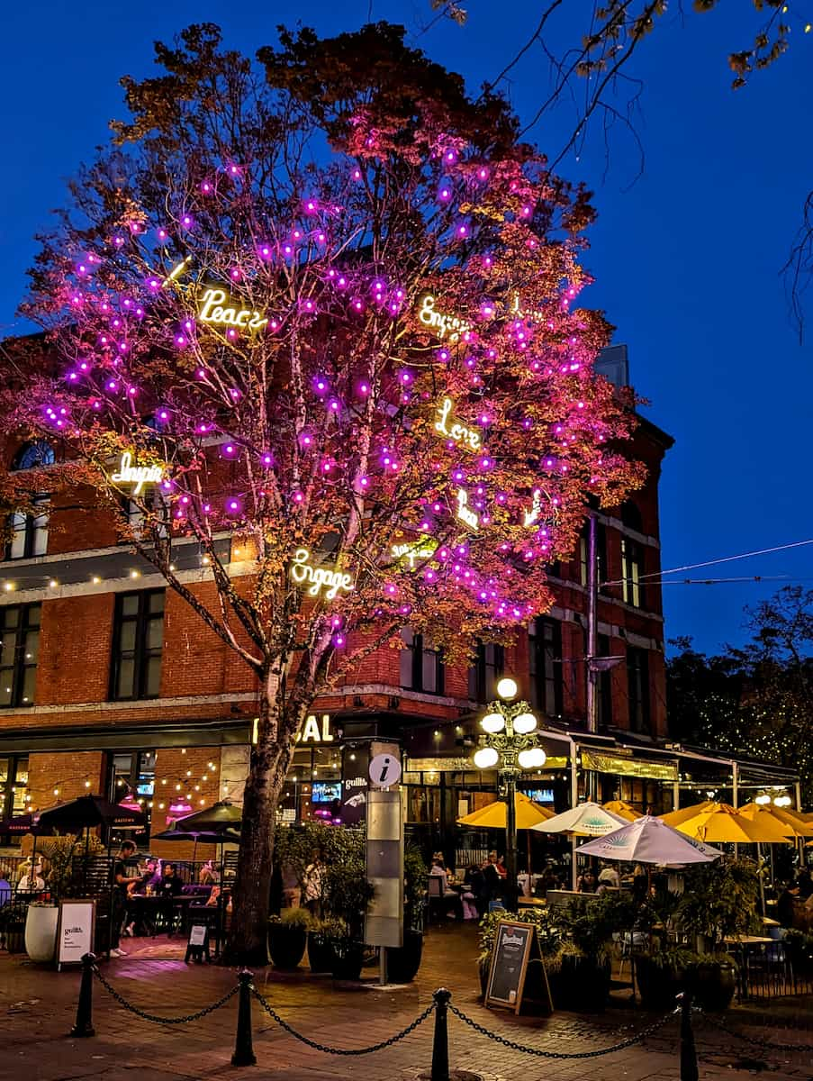 Vida nocturna en Gastown