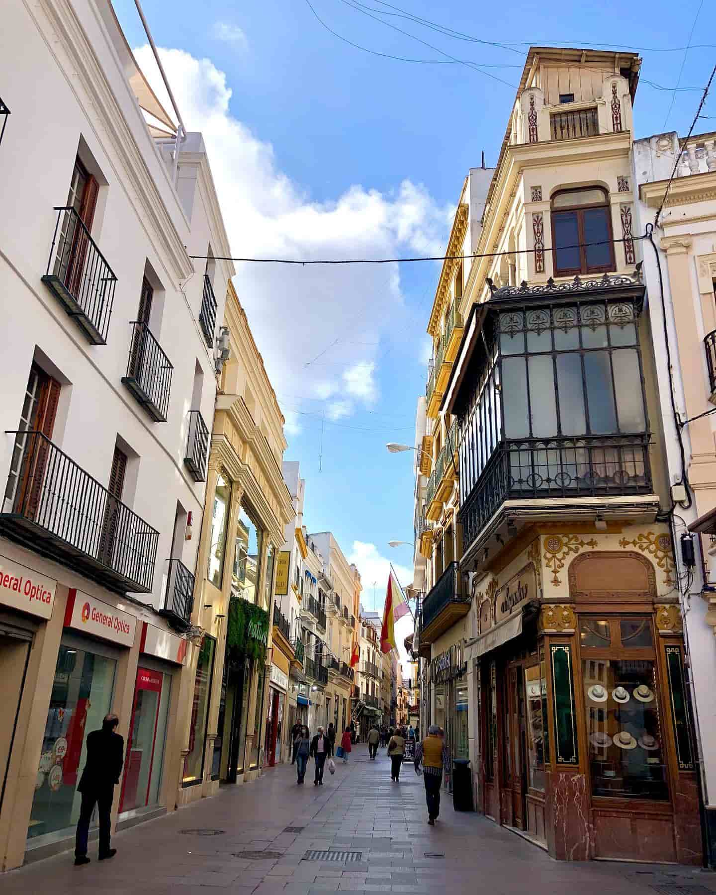 Calle Sierpes, Sevillle, España