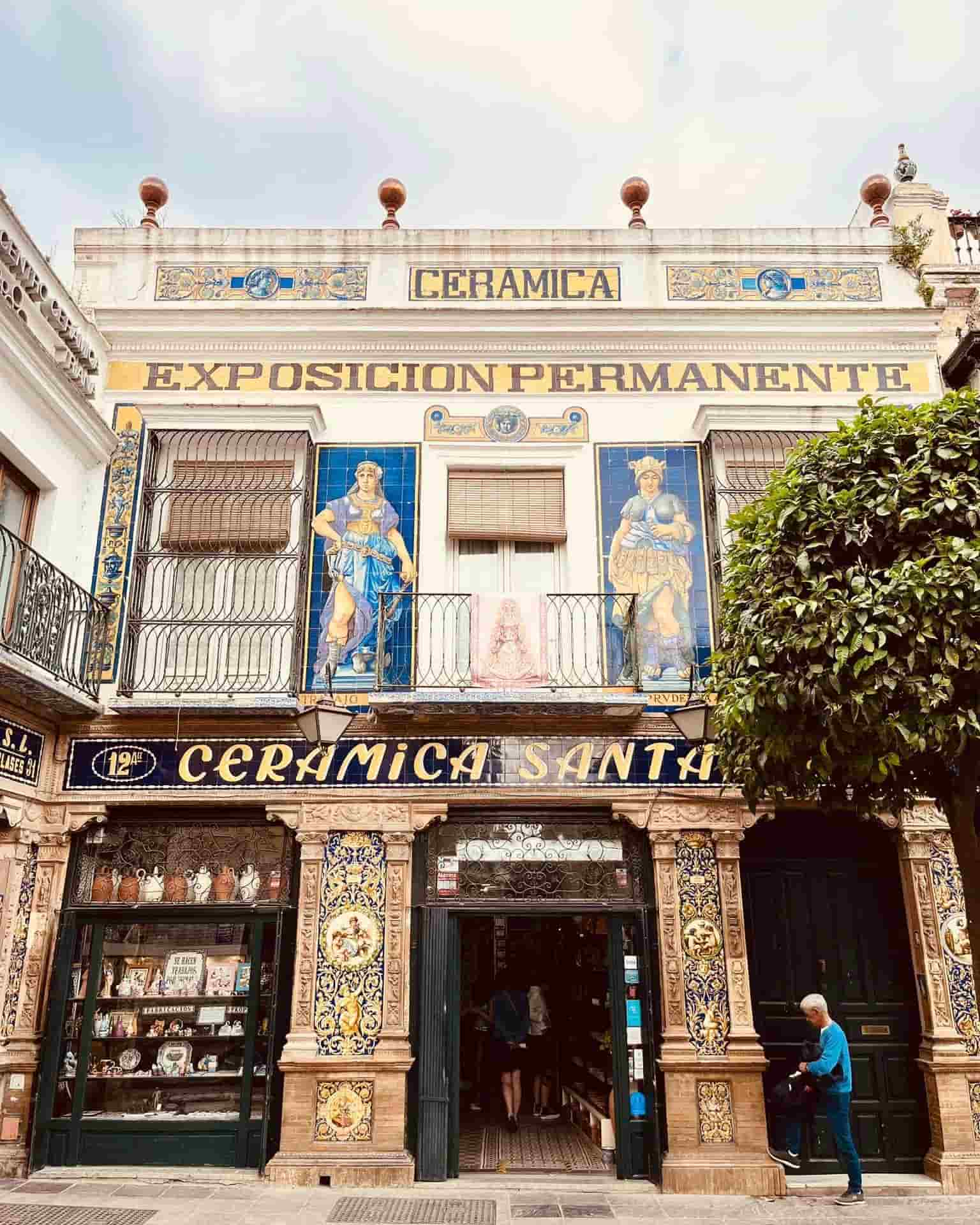 Tienda de cerámica, Triana, Sevilla, España