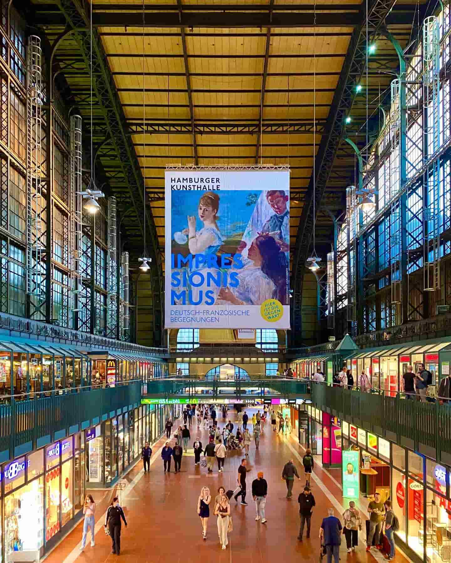 Estación central de Hamburgo, Alemania