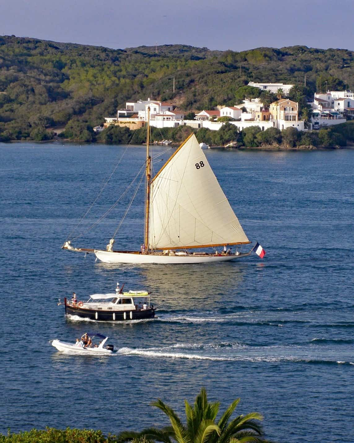 Puerto de Mahón, Menorca, España