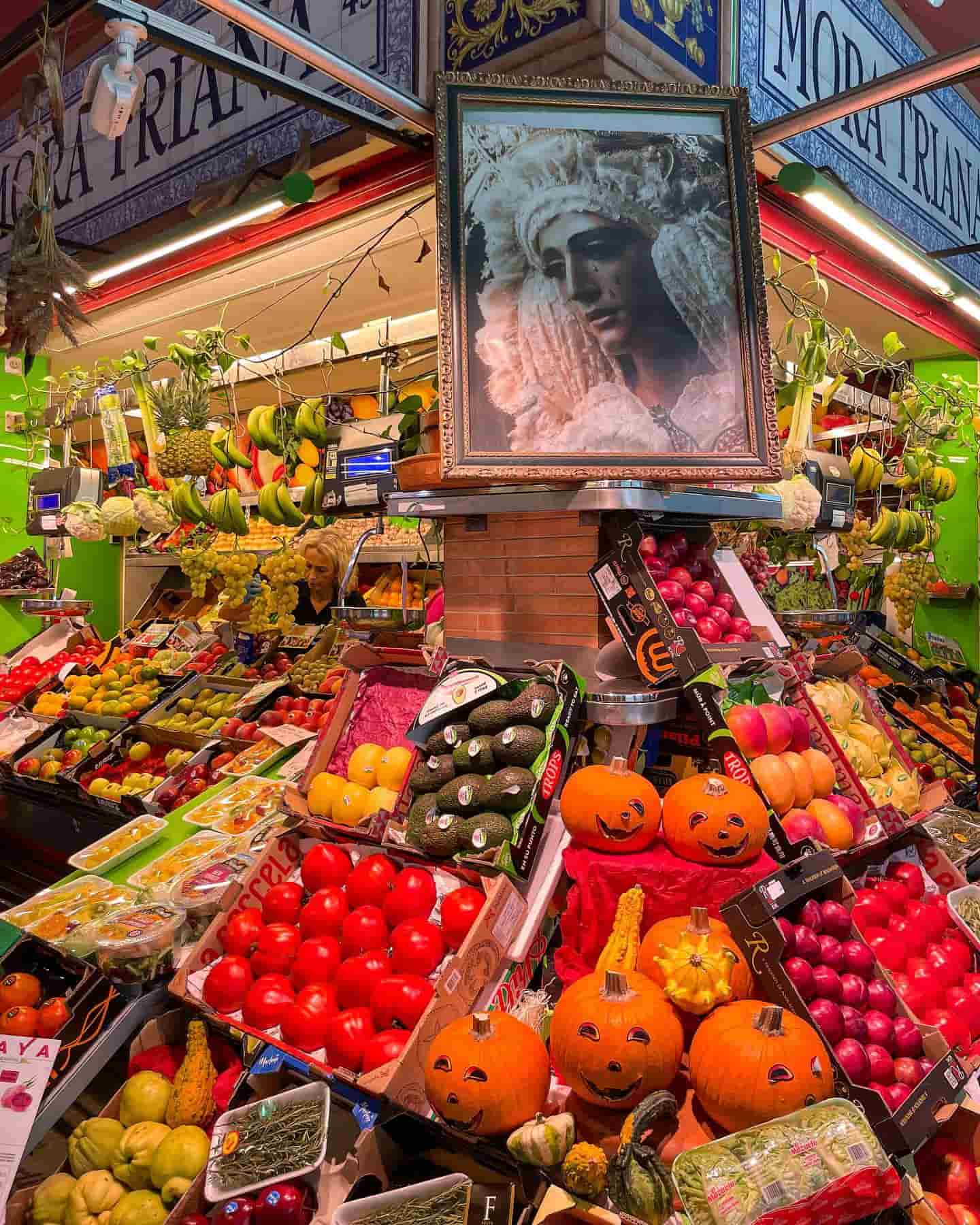 Mercado de Triana, Sevilla, España