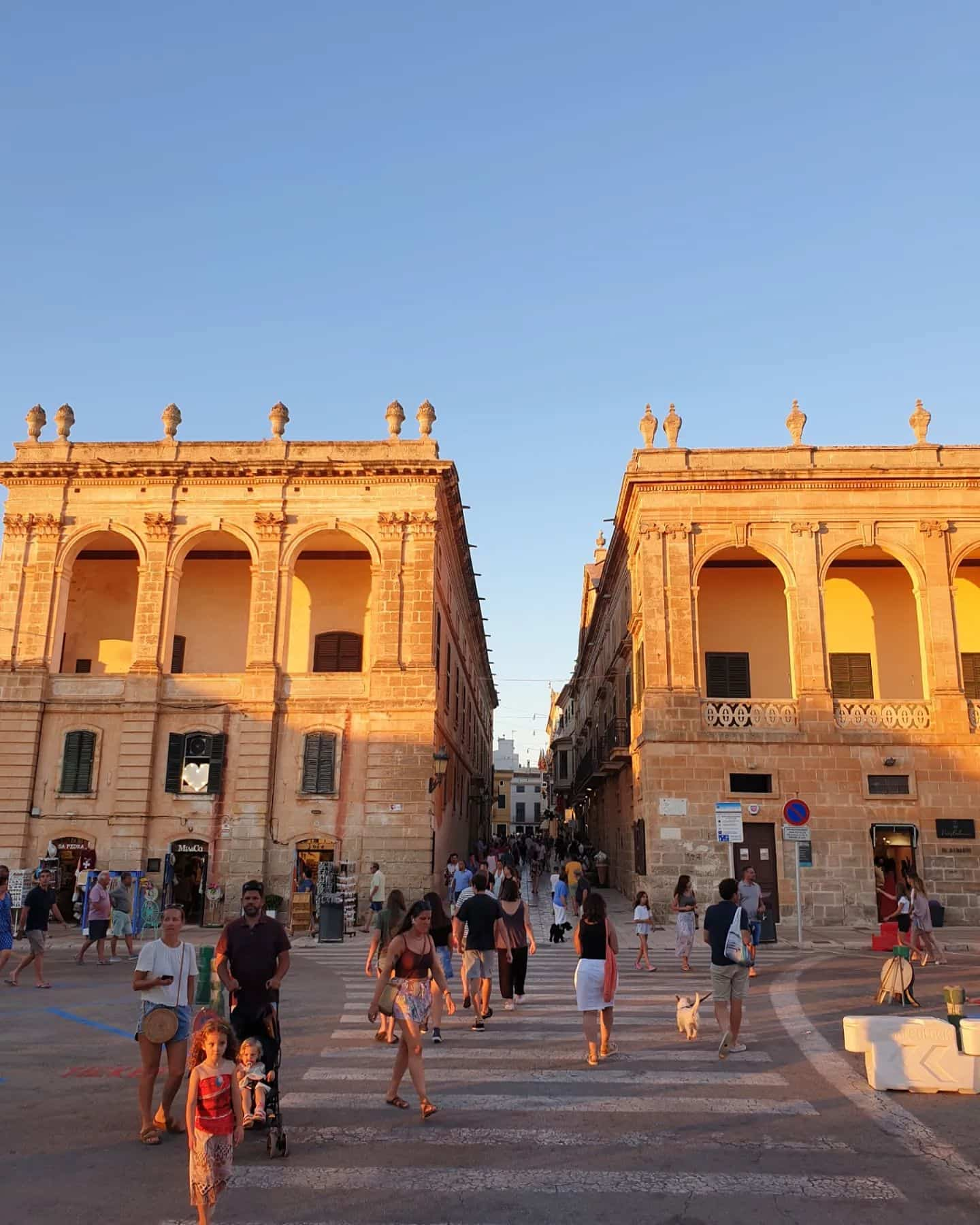 Plaza des Born, Menorca