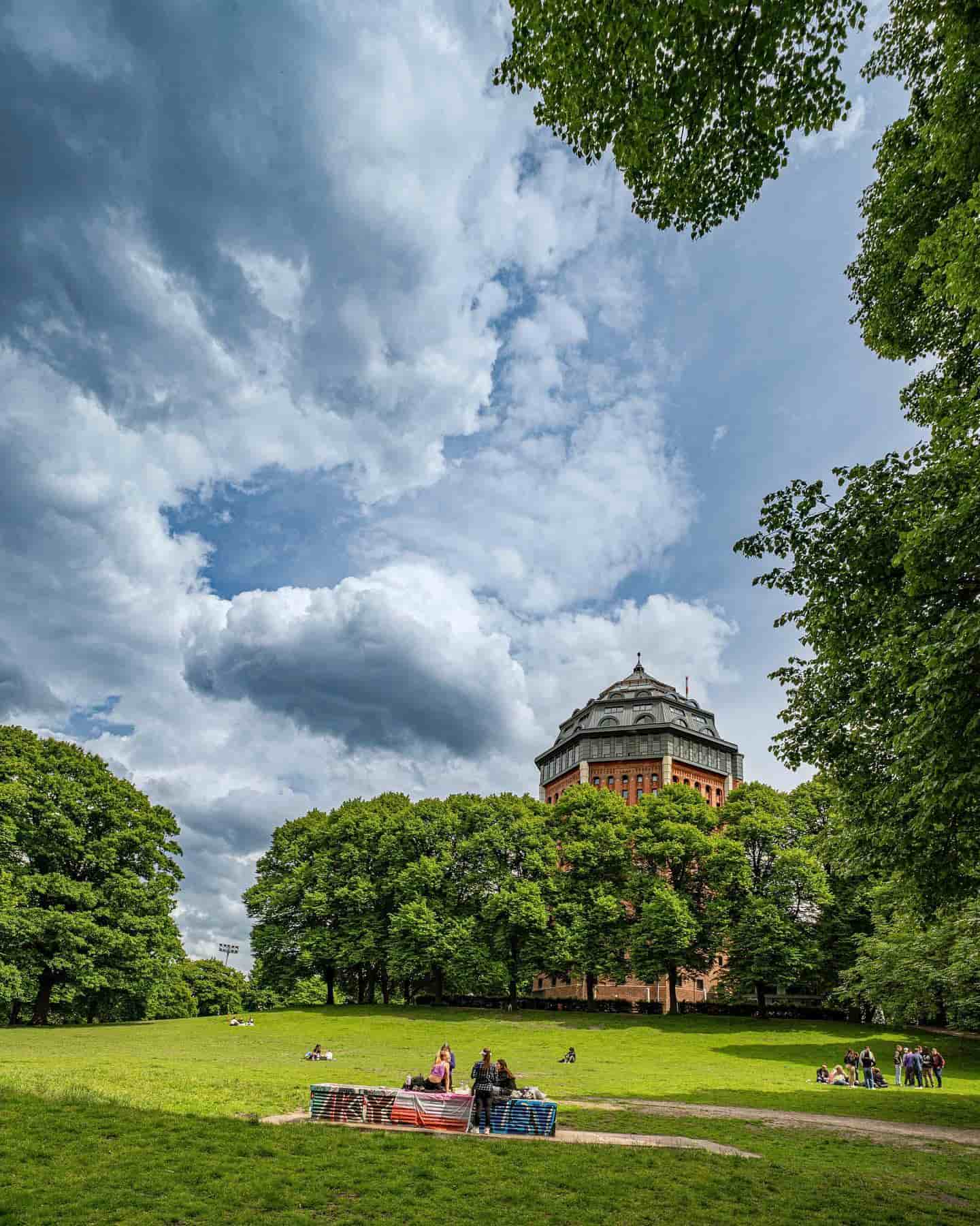 Schanzenpark, Sternschanze Karolinenviertel, Hamburgo, Alemania