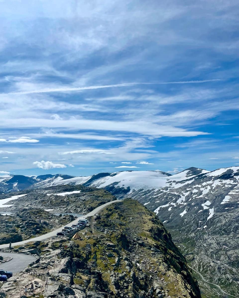 Geiranger, pasarela Dalsnibba