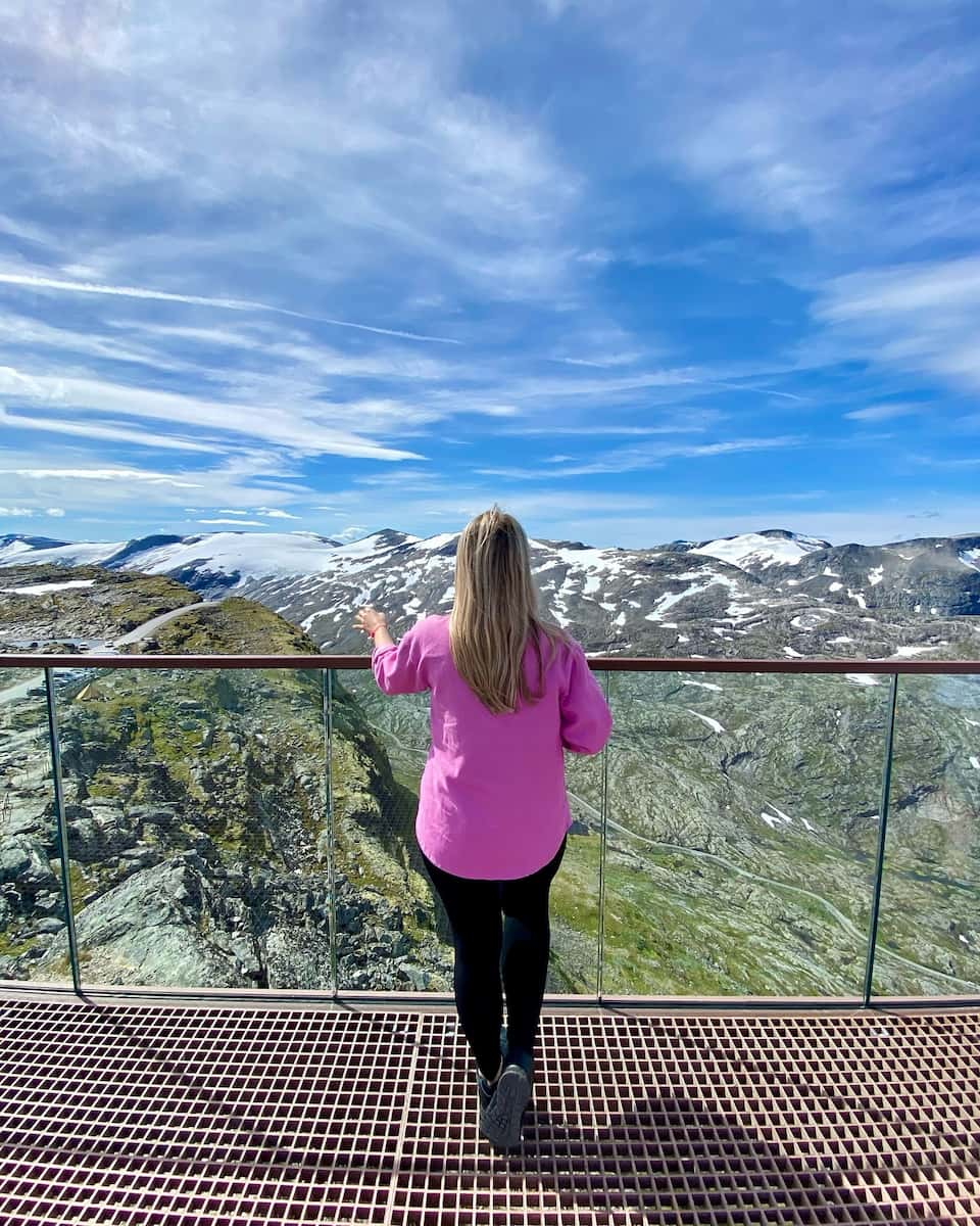 Geiranger, pasarela Dalsnibba