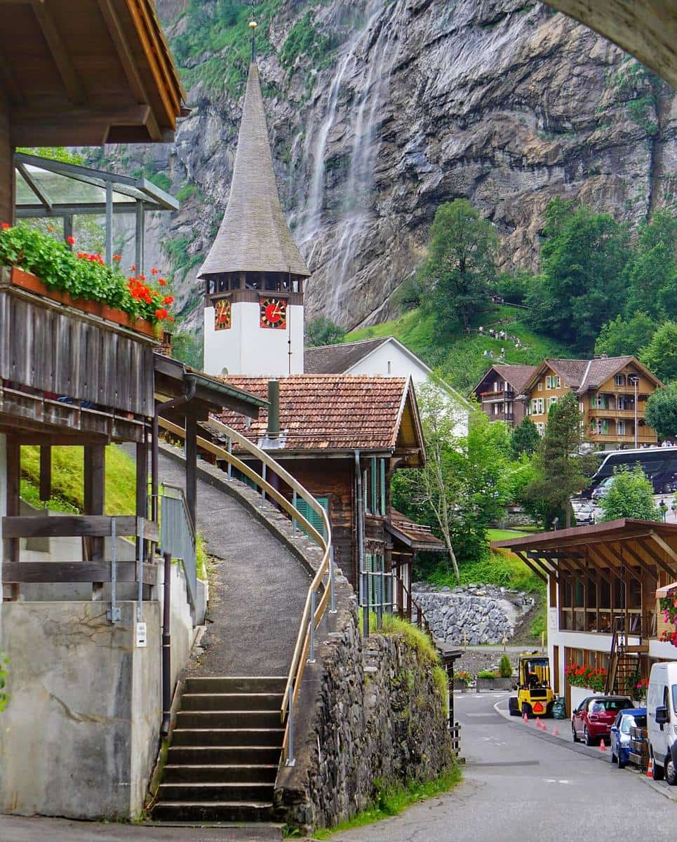 Lauterbrunnen, Cascadas del valle