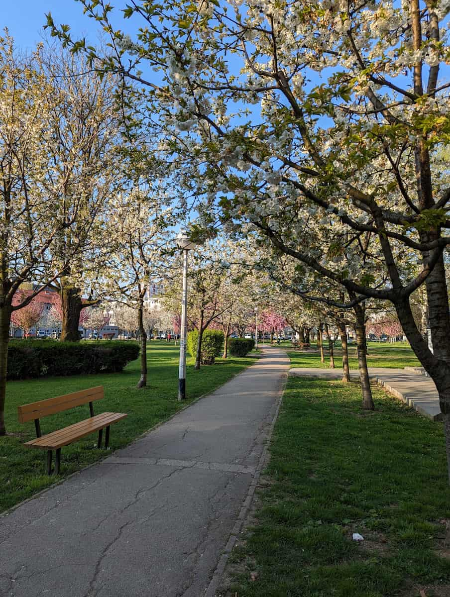 Zagreb, Parque Stara Trešnjevka