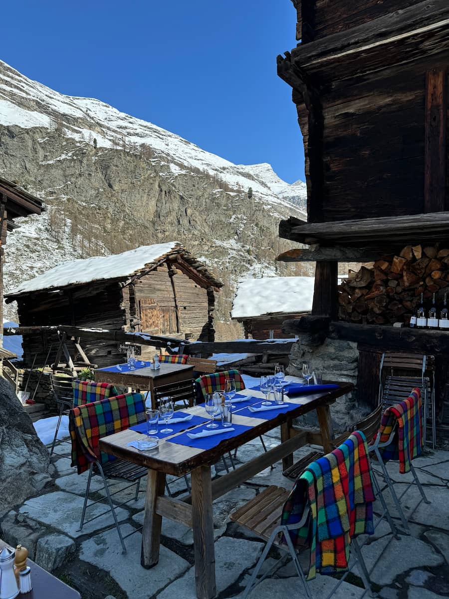 Zermatt, Restaurante Zum See