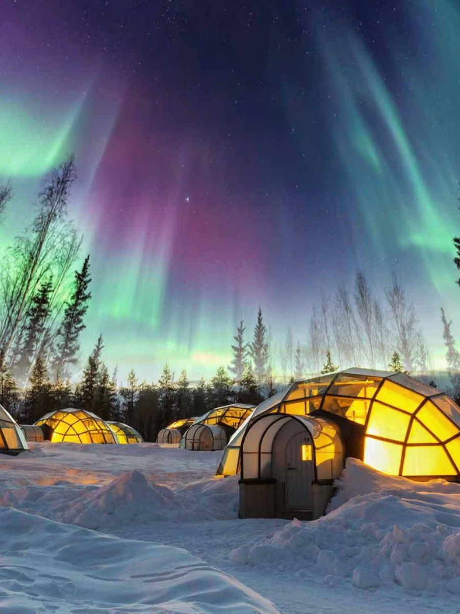Glass Igloos Lapland Finland 3